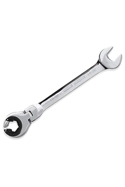 Generic LOSCHEN】1PCS 19/32 Open Flex-Head Ratcheting Wrench, SAE Ratcheting S...
