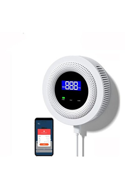 Generic UanTii Tuya WiFi Natural Gas Leak Detector LPG Leakage Sensor Sound A...