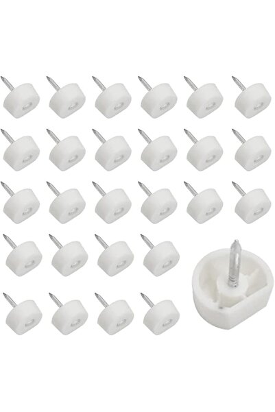 Generic Shelf Support Peg, 50Pcs Support Cabinet Shelf Pins，Clear Plastic Rep...
