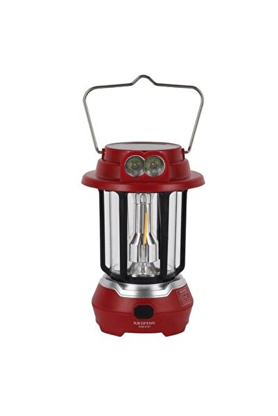 Generic Krypton LED Emergency Lantern with Solar Panel KNE5187 | 3.7V 1200mAh...