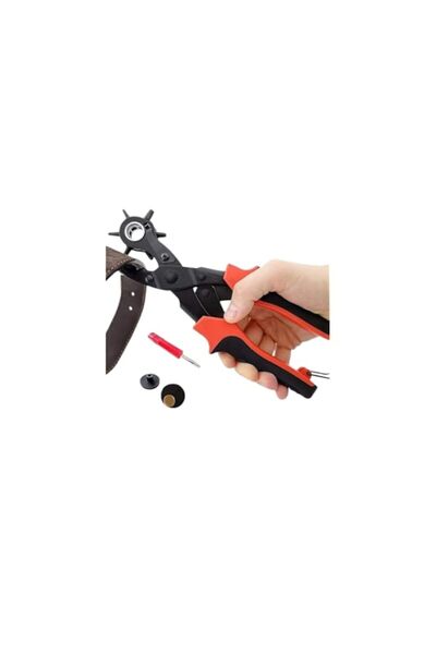 Generic Leather Hole Puncher – Heavy Duty Belt Hole Puncher Tool for Leather ...