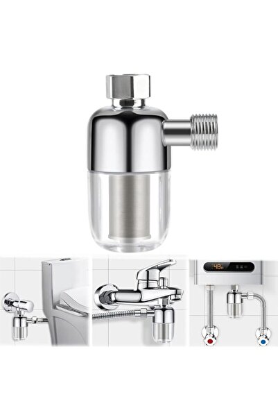 Generic 40 Micron Down Sediment Filter, Reusable Bathroom Shower Kitchen Sedi...