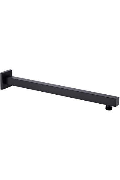 Generic TRUSTMI Matte Black Shower Arm with Flange 16 Inch Wall Mounted Exten...