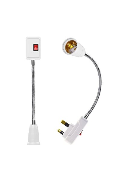Generic TERRIFI E27 Socket Holder with 27cm Extension - 2 Pack Adapter Light ...