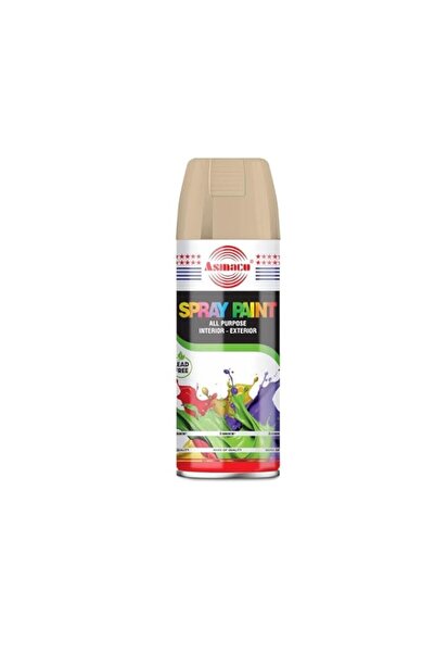 Generic Asmaco Spray Paint - Beige - 400 Ml - Set of 01