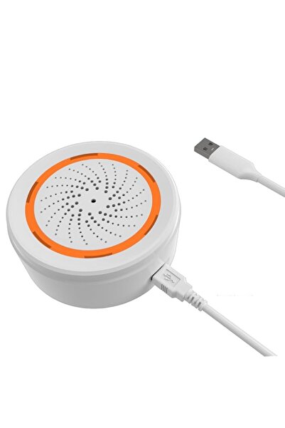 Generic MOES ZigBee Wireless Siren, 90dB Smart Sound Alarm | USB Battery Powe...