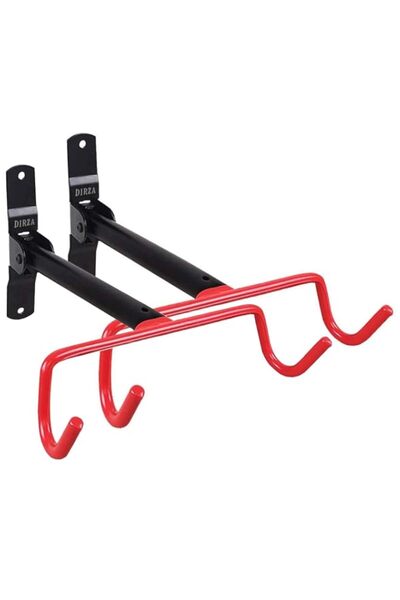 Generic DIRZA Bike Wall Mount Bike Hanger 2 Pack Foldable Bicycle Storage Hor...