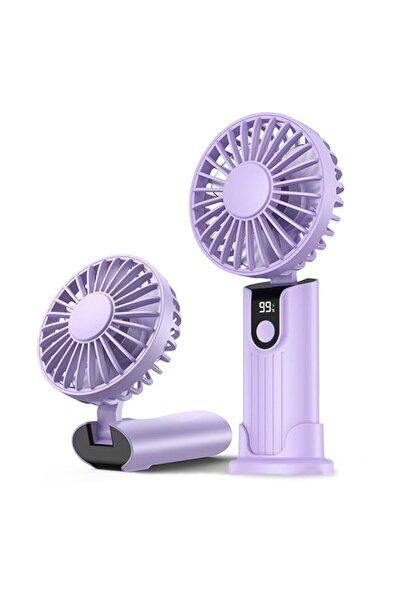 Generic HANNEA® Portable Handheld Fan, 5000mAh 3 IN 1 Mini Handheld Turbo Fan...