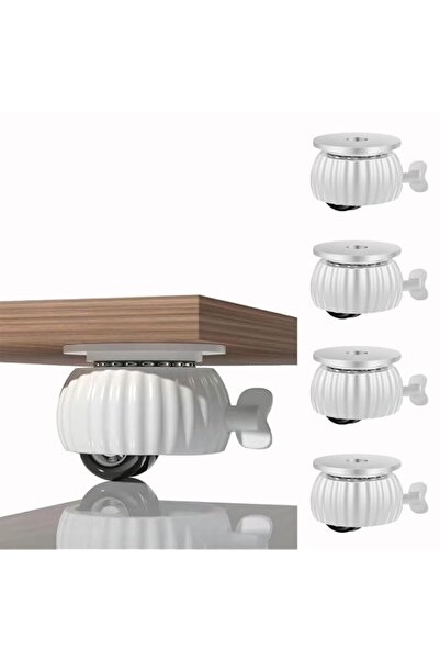 Generic Self-Adhesive Caster Wheels, Storage Box,Mop Bucket,Small Universal P...