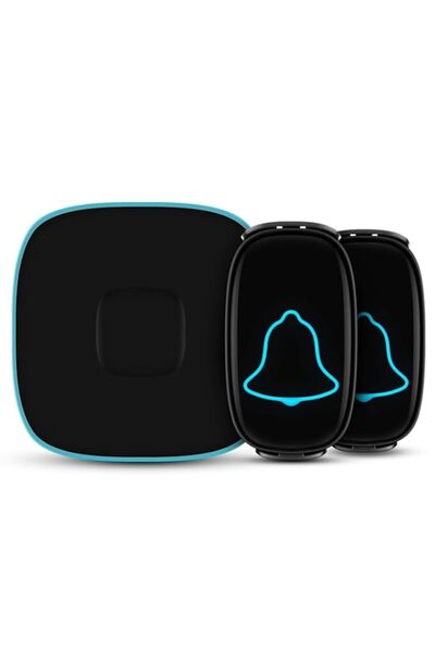 Generic Bukela Wireless Doorbell Waterproof Door Bell with 38 Melodies and Le...