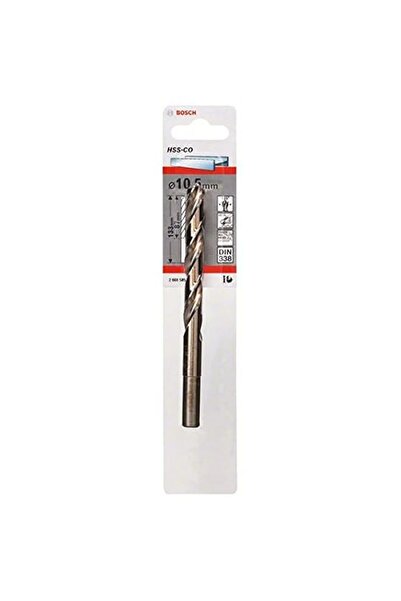 Generic Bosch 2608585866 Metal Drill Bit Hss-Co 10, 5mmx3.43In