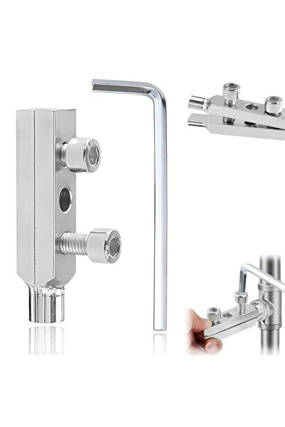 Generic Pipe Wrench Screw Extractor Kit, 1/2 Inch and 3/4 Inch, with Allen Ke...