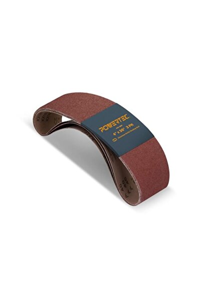 Generic POWERTEC 110153 4 x 36 Inch Sanding Belts | 240 Grit Aluminum Oxide B...