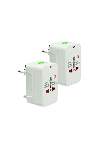 Generic USB Au Us UK Eu Converter Socket Plug Adapter - Pack of 2