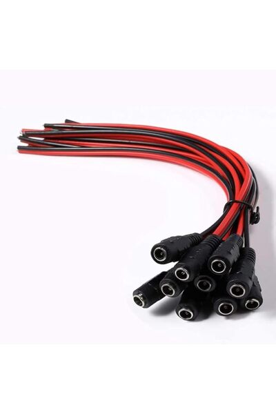 Generic Royal Apex 10Pcs DC Power Supply Wire Jack Plug Wire Connector for CC...