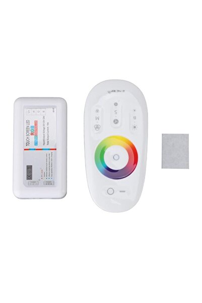 Generic RF LED Dimmer Controller, 3 Channel Touch Panel Remote Control with 2...