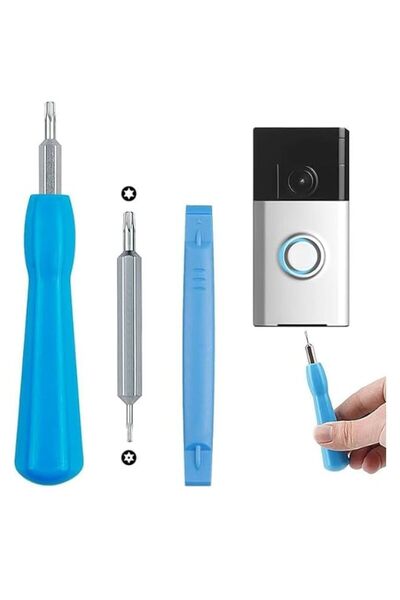Generic Aputue Doorbell Screwdriver, 4 Piece Security Screwdriver Replacement...