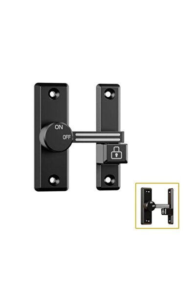 Generic TERRIFI Flip Latch Lock, 90/180 Degree Left/Right-Opening Sliding/Swi...