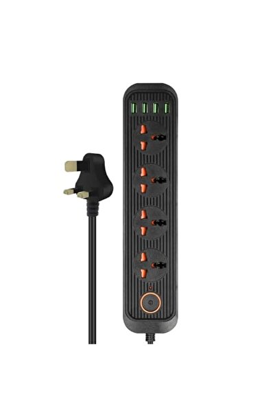 Generic 4 USB Socket 4-Way Power Strip Extension Cable