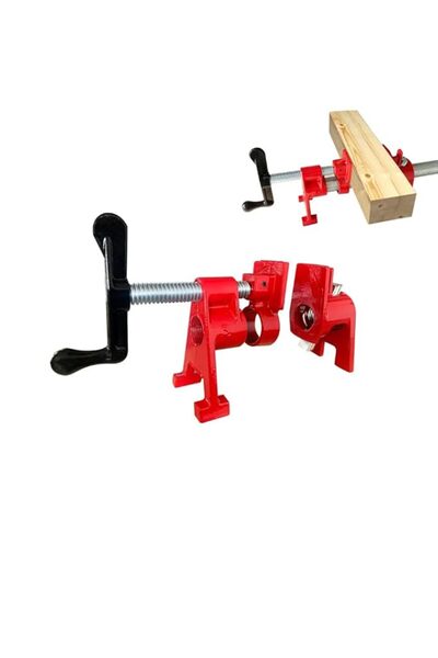 Generic ELEPHANTBOAT® PC12-2 1/2 Inch Wood Gluing Pipe Clamp Heavy Duty Bar C...