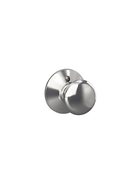 Generic SCHLAGE Plymouth Knob Non-Turning Lock, Bright Chrome (F170 PLY 625)