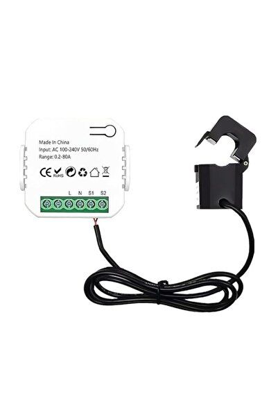 Generic WANGCL Smart Meter Energy Monitor WiFi Electricity Usage Monitor 80A ...