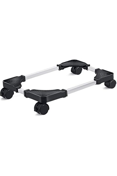 Generic Computer Tower Stand,Adjustable Mobile CPU Stand with 4 Rolling Caste...