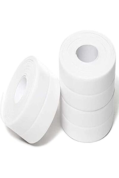 Generic Joyzzz Sealing Tape Strip, 3 Rolls White Waterproof Caulking Tape 126...