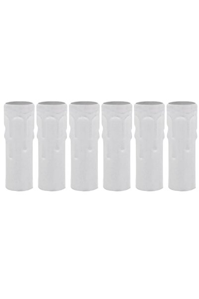 Generic Uonlytech E14 Candle Sockets, 6-Piece Candle Light Base Covers, Iron,...