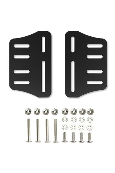 Generic 2 PCS Bed Frame Brackets Modi-Plate Bed Frame Adapter Connector,Headb...