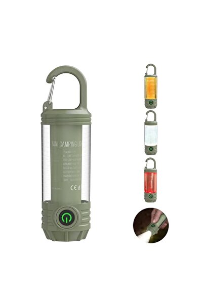 Generic Rechargeable Led Mini Camping Flashlight, Portable Outdoor Light With...