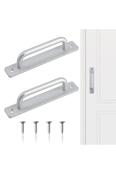 Generic Excefore Sliding Door Handles, 2 Pcs Pull Push Door Handles, Stainles...
