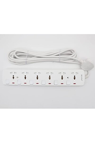 Generic YU WELL Power Extension Cord, 5 Meter Power Strip with Surge Protecti...
