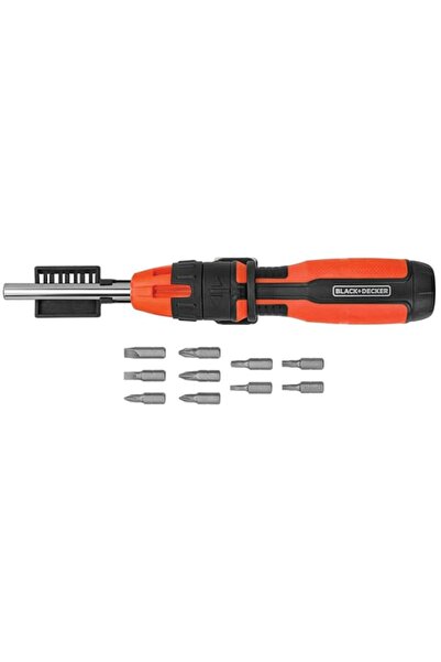 Generic Black & Decker Ratcheting Screwdriver, 10 Bit (BDHT68000)