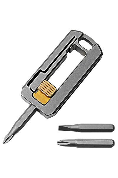 Generic Tazweeq Small Screwdriver, Keychain Screwdriver, Magnetic Titanium To...