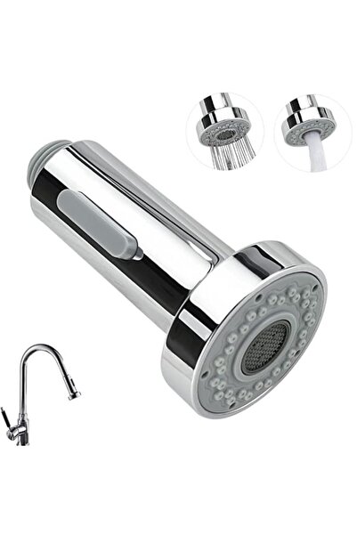 Generic Bukela Kitchen Tap Spray Head Replacement Part, 2 Function Pull Out F...