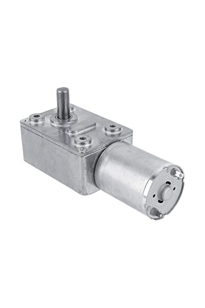 Generic Eujgoov DC 12V Turbo Geared Motor 5RPM High Torque Reduction Motor El...