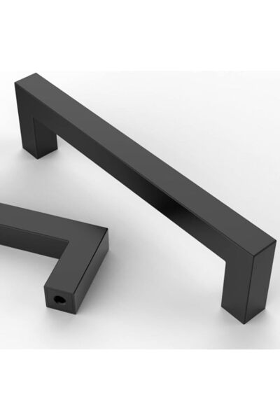 Generic Asidrama 10 Pack 5 Inch(128mm) Matte Black Kitchen Cabinet Handles, S...