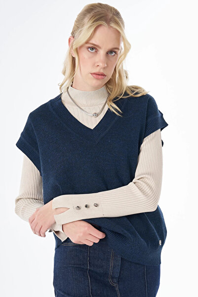 Kayra Knitwear Sweater Navy Blue