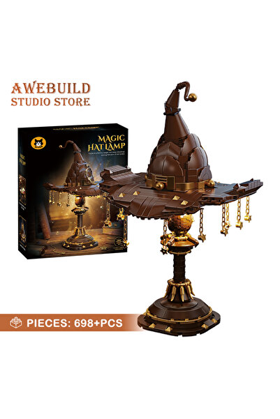 Choice With original box NEW Wizard Hat MOC Building Blocks Table Lamp 3D Mod...