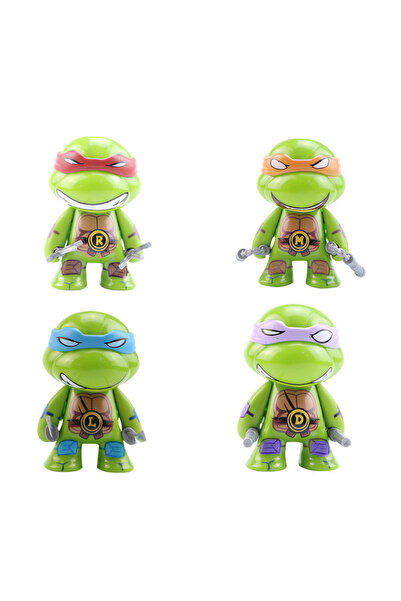 Choice Bandai 4pcs set 2025 New 4pcs Ninja Turtle TMNT Figure with Movable Jo...