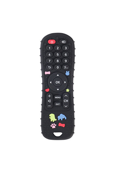 Choice3 Red Soft Silicone Teether in Remote Control Shape Ideal Soft Teething...