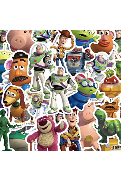 Choice1 10PCS 10/30/50pcs Cute Disney Anime Toy Story Stickers Buzz Lightyear...