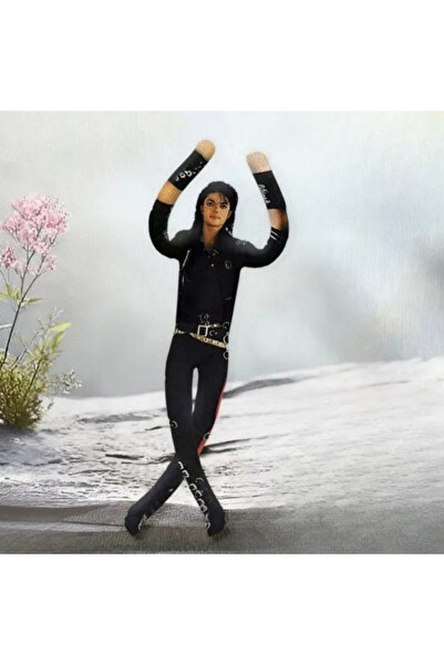 Choice4 L 1 2026 New MJ Michael Jackson Cosplay Prop Doll Plush Figure Abstra...