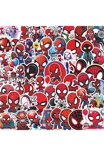 Choice Bandai 52PCS 52pcs Spider-Man Stickers Waterproof Laptop Suitcase Bicy...