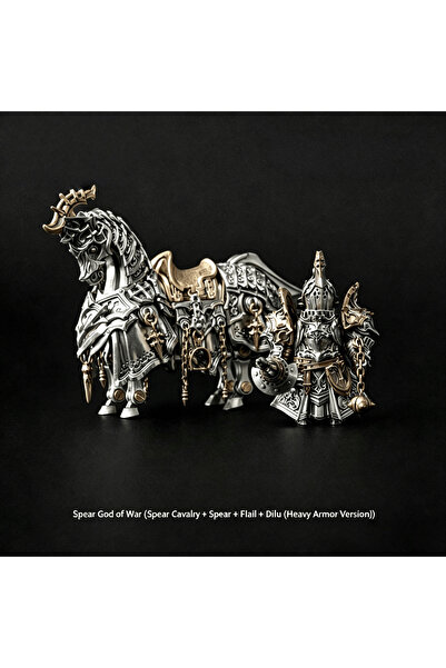 Choice8 <8cm 7 Holy Spear Cavalry Ornament, Desk Stress Relief Toy, Mecha Mod...