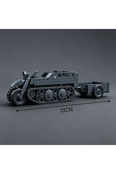 Choice NO BOX Sdkfz2 Series SD.KFZ.2 Half-Track Motorcycle Tractor Building B...