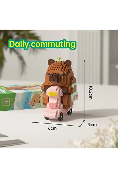 Choice4 Opp bag packing M3148 NEW Creative"Capybara Building Blocks Set-Cute ...