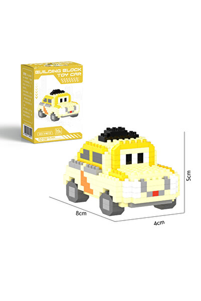 Choice22 With Box 12 Disney Cartoon Cars Lightning McQueen Series Micro Build...