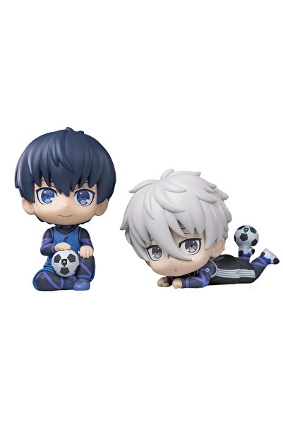 Choice4 Bandai 2pcs no box In Stock 10cm Blue Lock Anime Figure Q Version Isa...